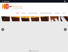 Tablet Screenshot of doorwarehouse.com.au